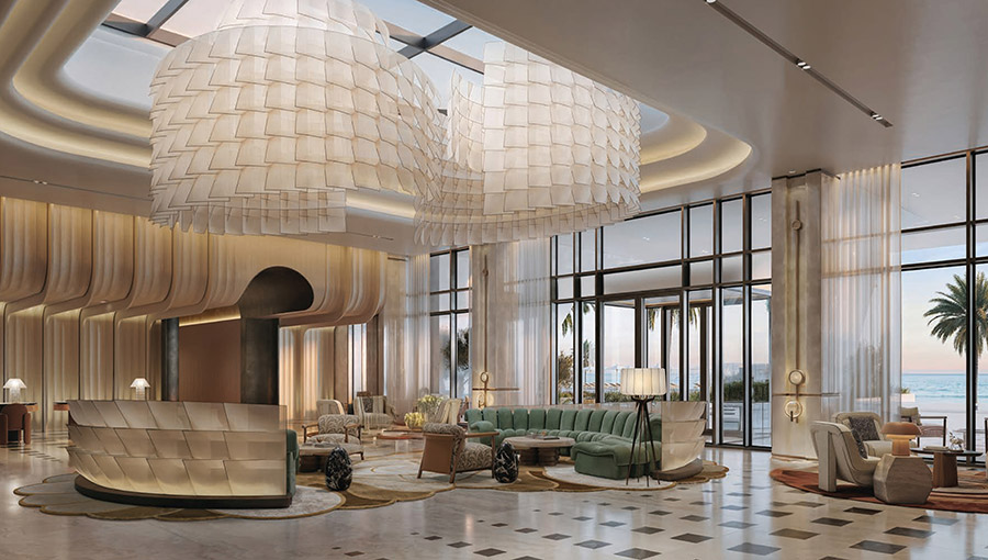 Residents’ lobby lounge